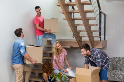 Secure online payment illustration for Removal Company Hammersmith