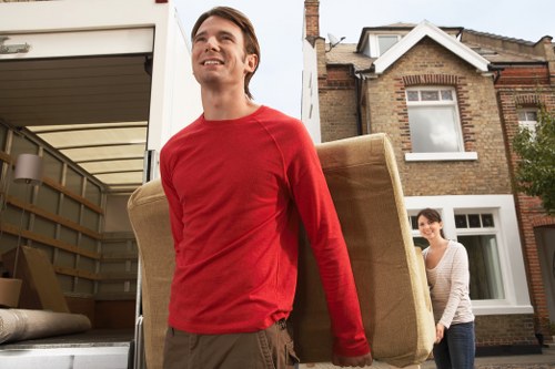 Local team managing office relocation access in Hammersmith