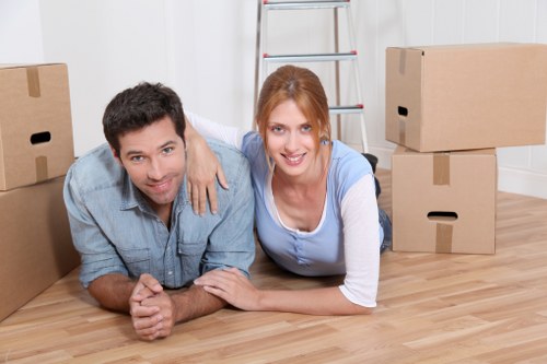 Trusted checkout process for a removals company