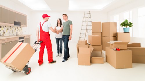 Efficient furniture collection in Hammersmith clearing a property