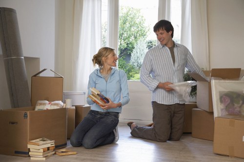 Removal company estimating costs for a Hammersmith move