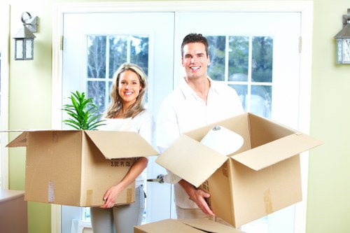 Organised storage unit in Hammersmith used for moving and renovation items
